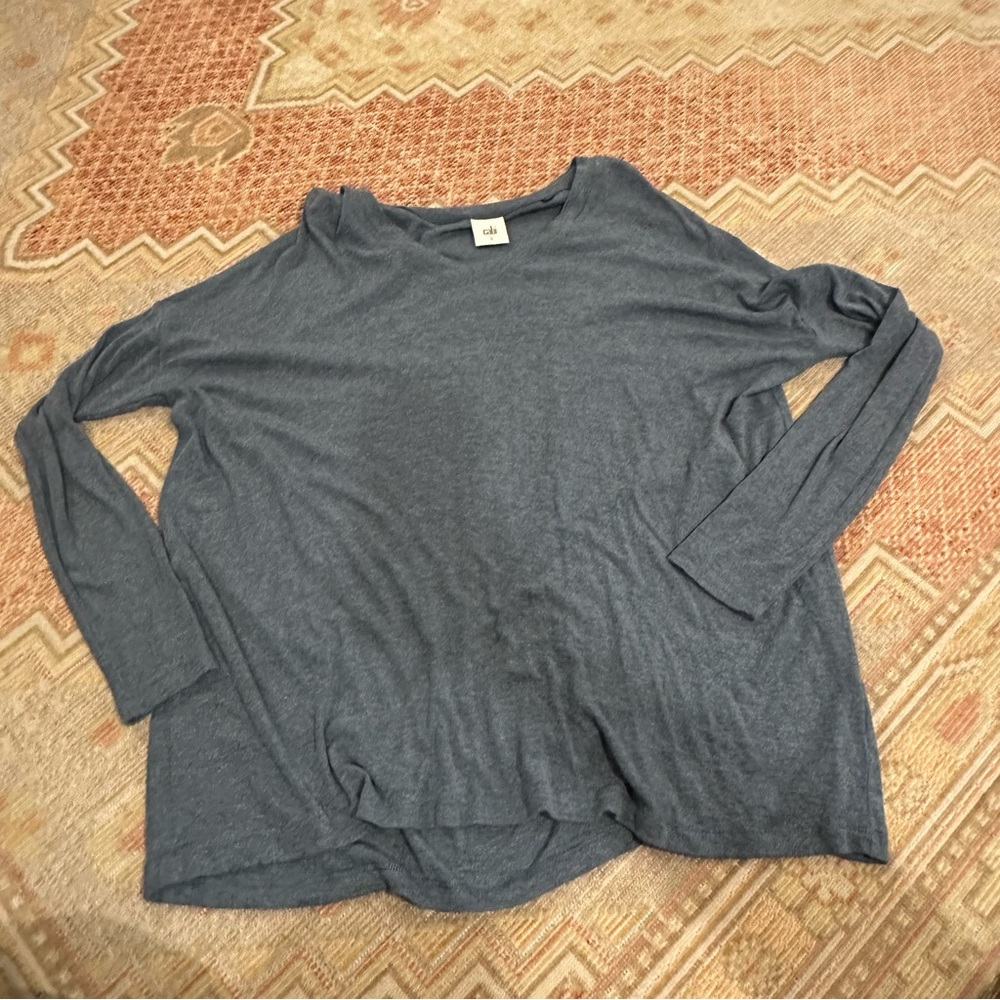 Cabi 3229 Blue Relax Long Sleeve Tee